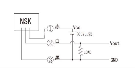 鹭宫NSK型压力传感器接线图